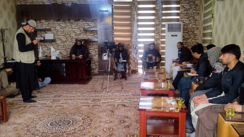 نشست هماهنگی خبرنگاران و مسولان رسانه‌ها در فاریاب برگزار شد