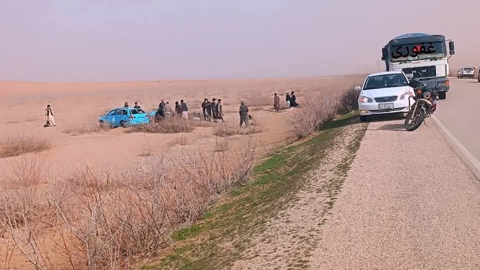 یک کشته و پنج زخمی در یک رویداد ترافیکی در فاریاب