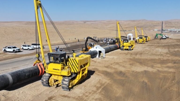 پیش‌رفت ۱۴ کیلومتری پروژه‌ی تاپی در افغانستان