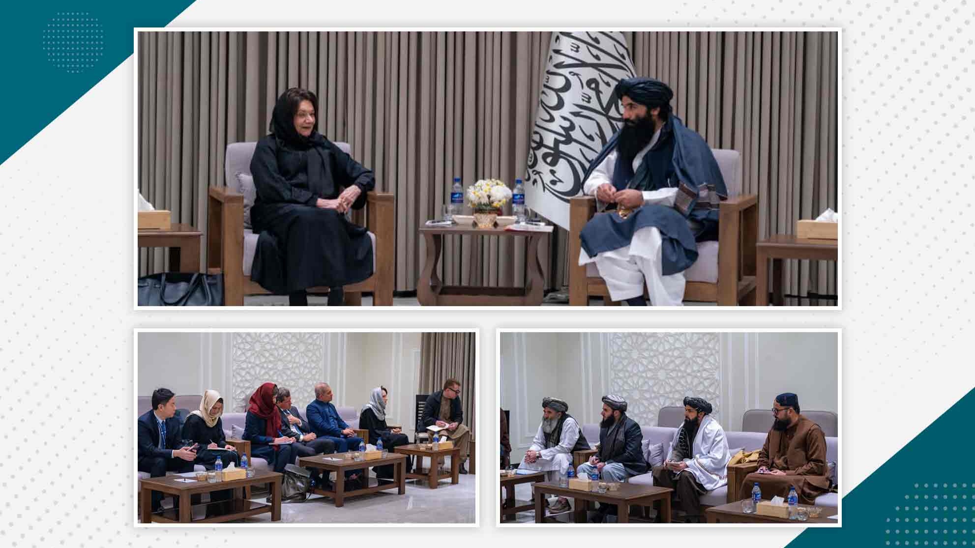 دیدار مقام‌های افغان و معاون دبیرکل سازمان ملل؛ تأکید بر همکاری‌ها و روند دوحه