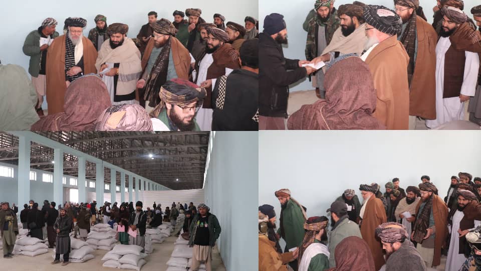 آغاز توزیع کمک‌های غذایی و نقدی برای ۲۲۰۰ خانواده مهاجر برگشته در فاریاب