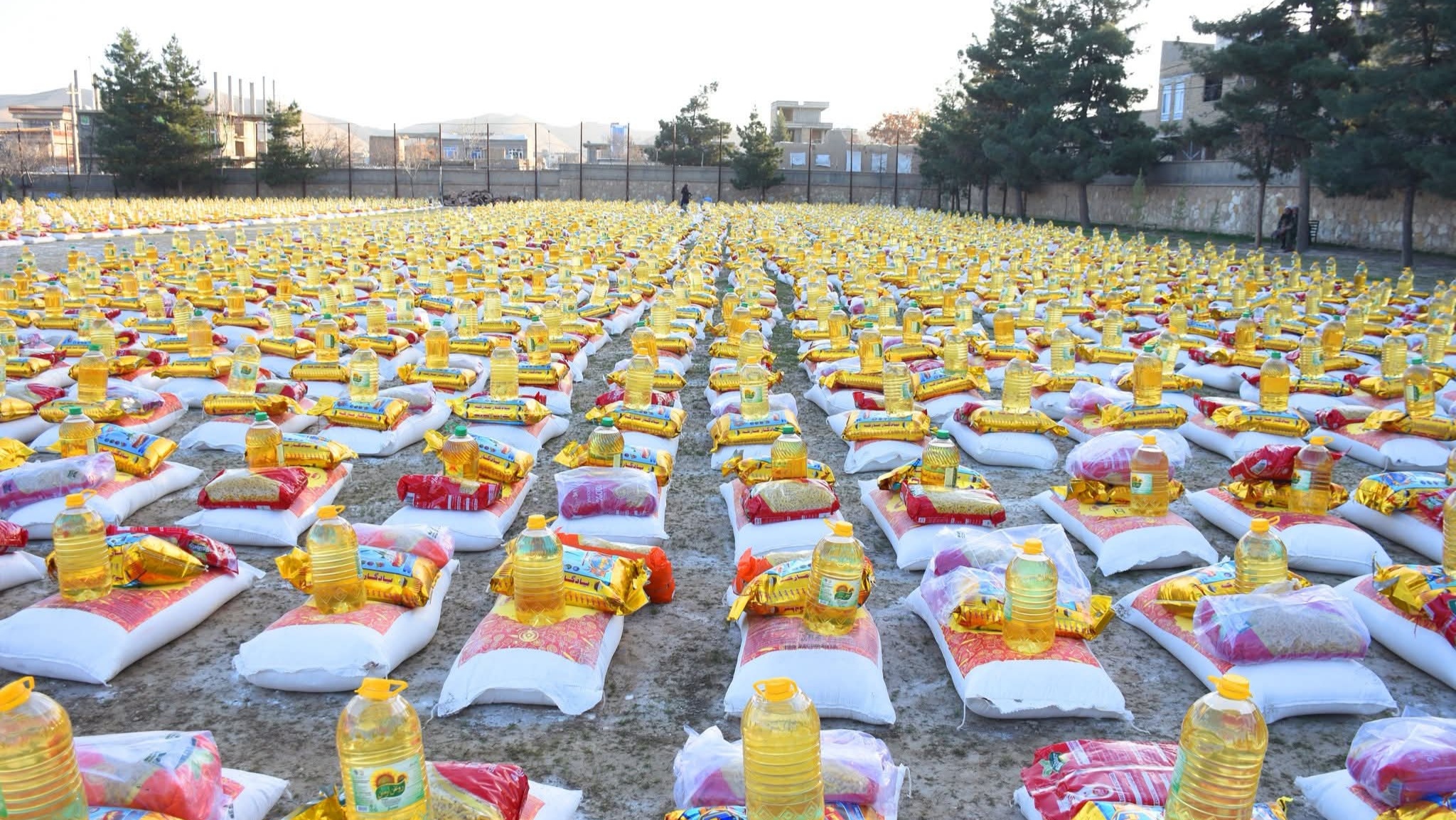 توزیع کمک برای سه هزار خانواده در فاریاب